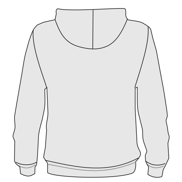 Deluxe Hooded Sweatshirt Thumbnail